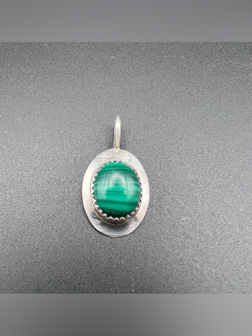 Native American Malachite Pendant